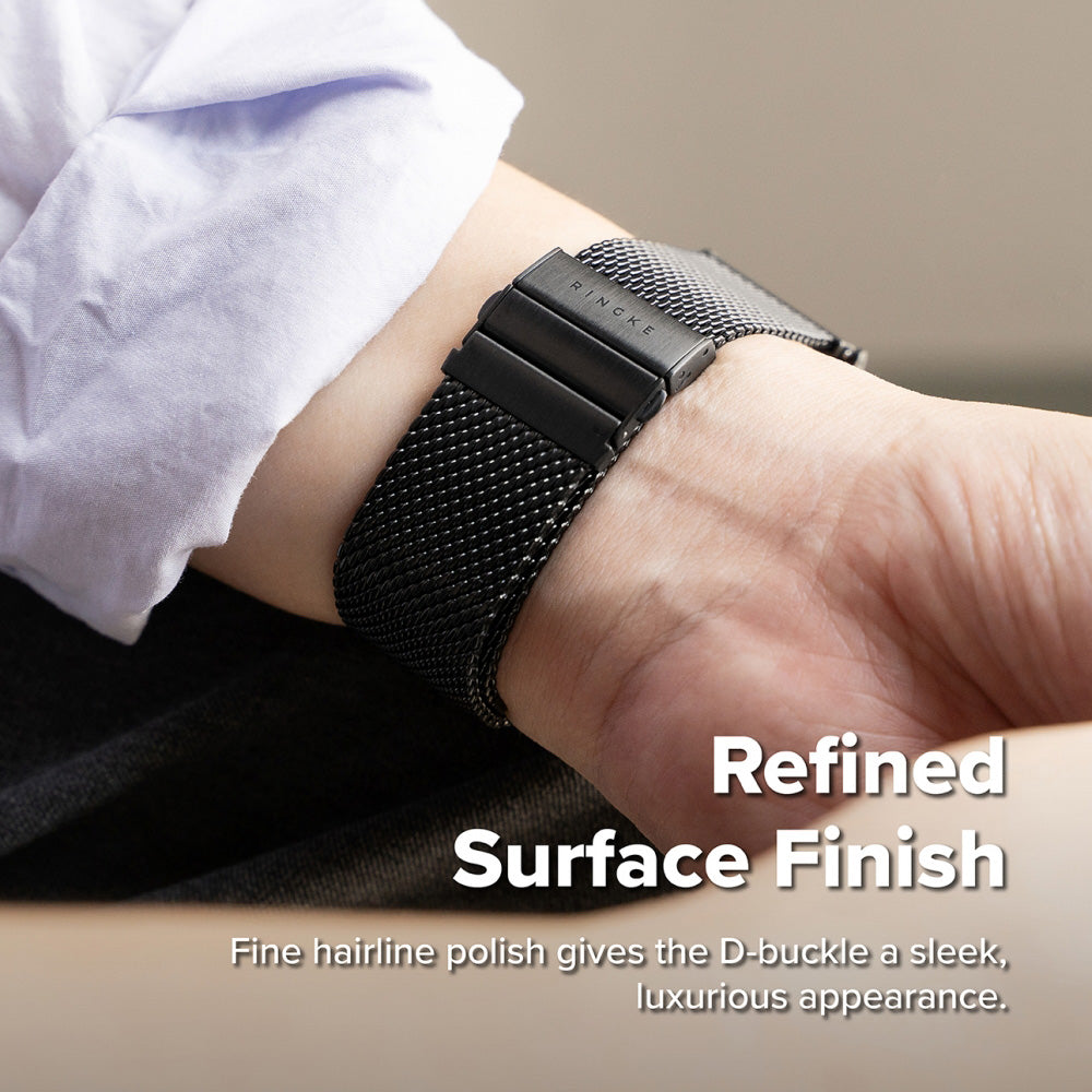 Λουράκι Ringke Metal One Mesh για Samsung Galaxy Watch Ultra2, Μαύρο