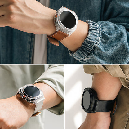 Λουράκι Ringke One Basic Bold για Fossil Watch / Mobvoi Watch / Suunto Watch Series, 24mm, Καφέ