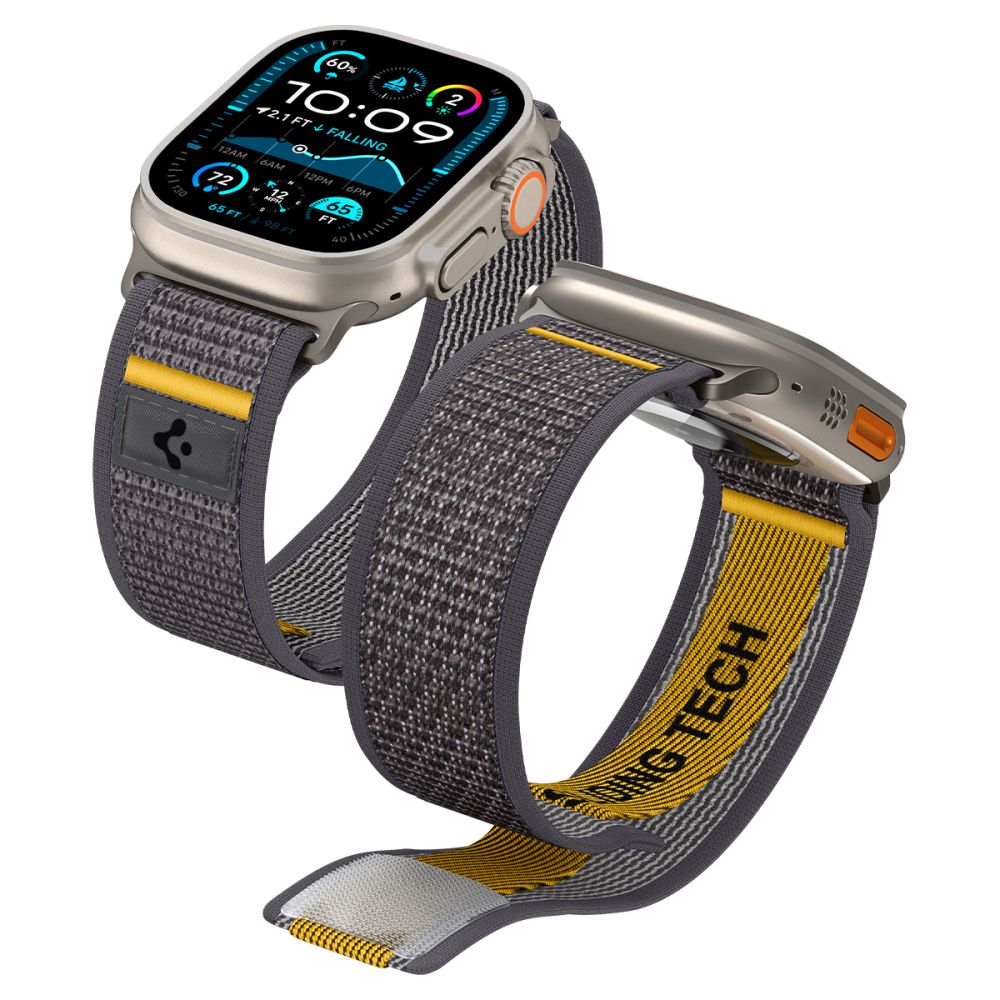 Λουράκι Spigen Athlex Air για Apple Watch 49mm / 46mm / 45mm / 44mm Series, Γκρι AMP09034