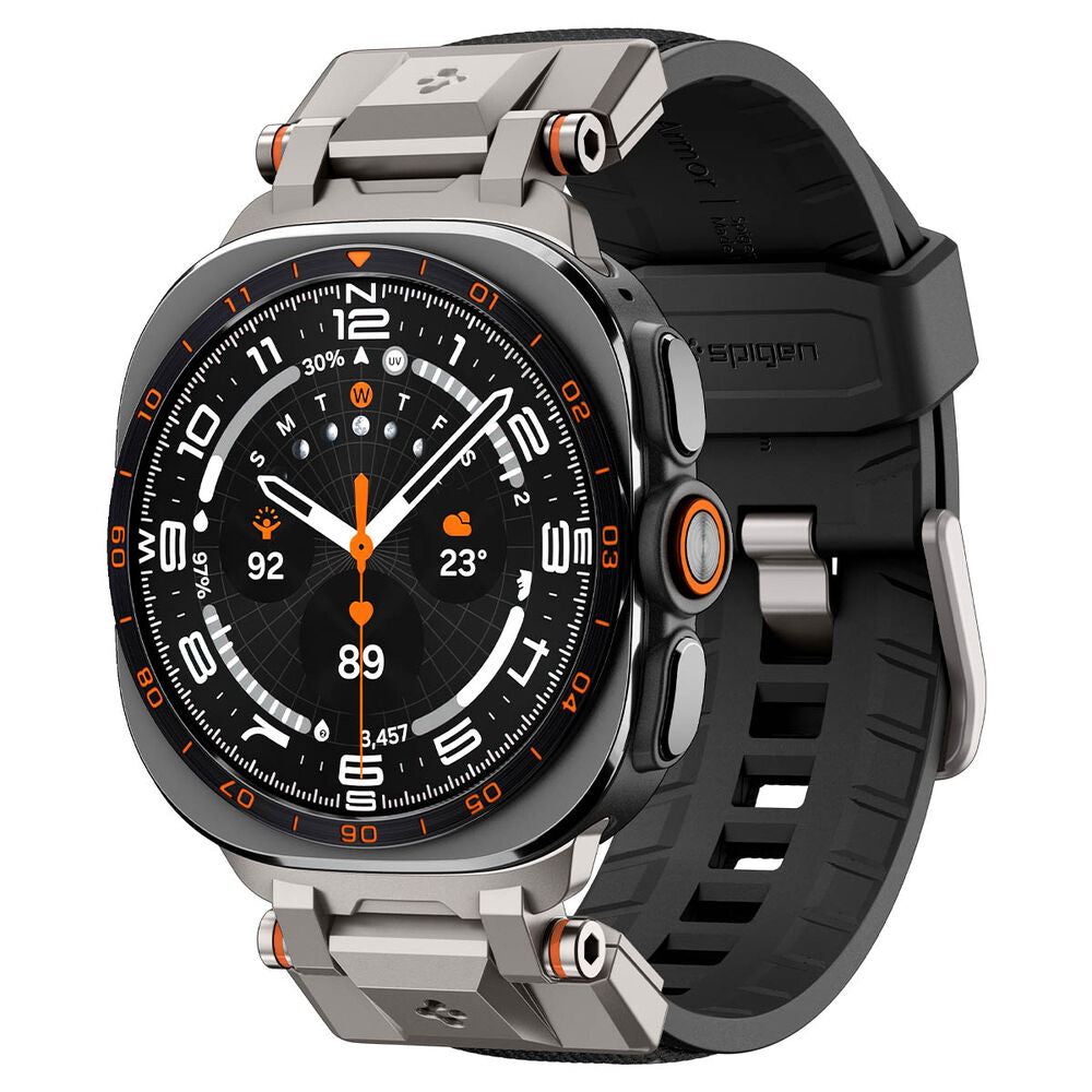 Λουράκι Spigen DuraPro Armor για Samsung Galaxy Watch Ultra Series, Μαύρο AMP11615