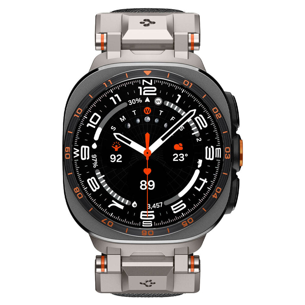Λουράκι Spigen DuraPro Armor για Samsung Galaxy Watch Ultra Series, Μαύρο AMP11615