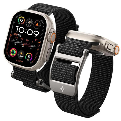 Λουράκι Spigen DuraPro Flex για Apple Watch 49mm / 46mm / 45mm / 44mm Series, Μαύρο AMP02465