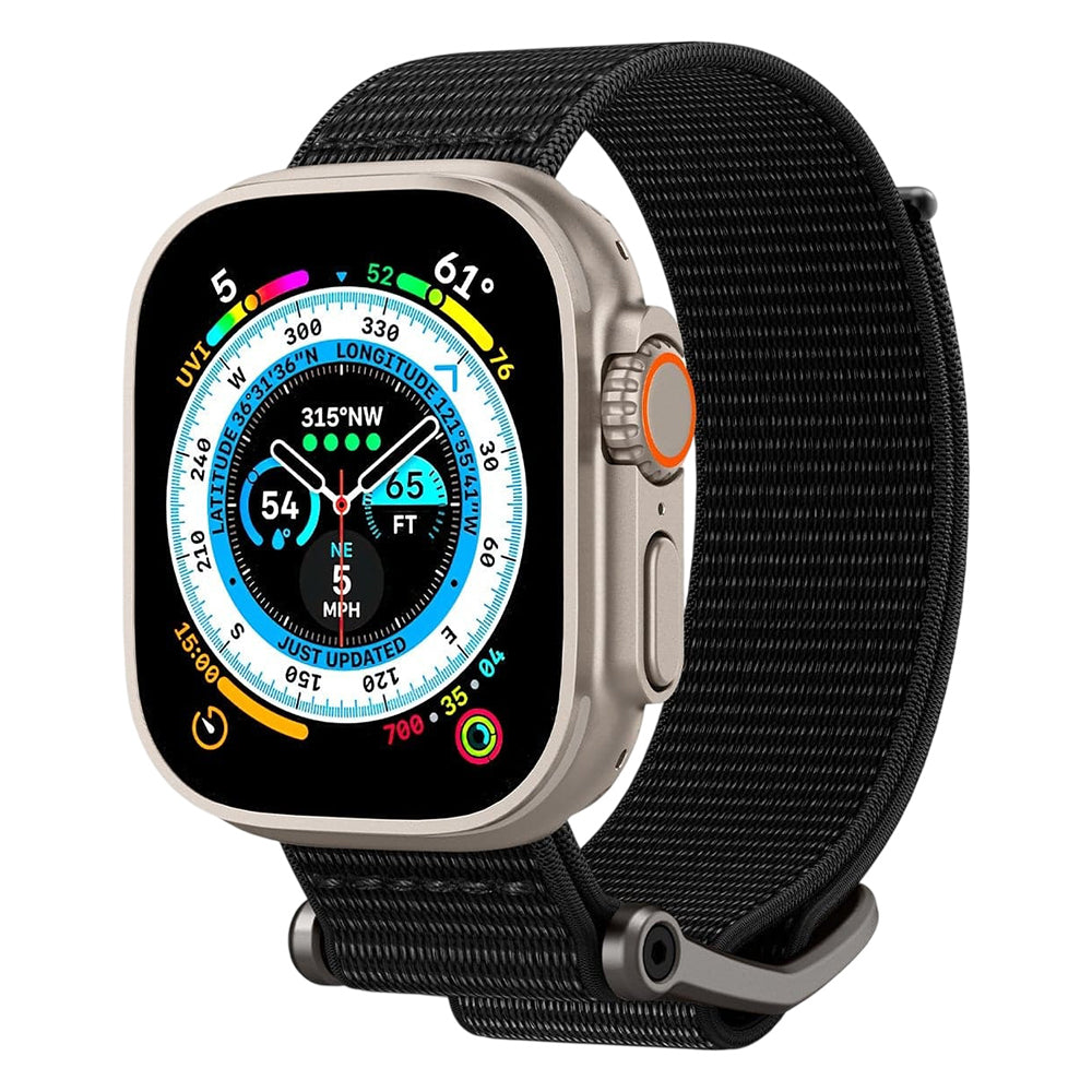 Λουράκι Spigen DuraPro Flex για Apple Watch 49mm / 46mm / 45mm / 44mm Series, Μαύρο AMP02465