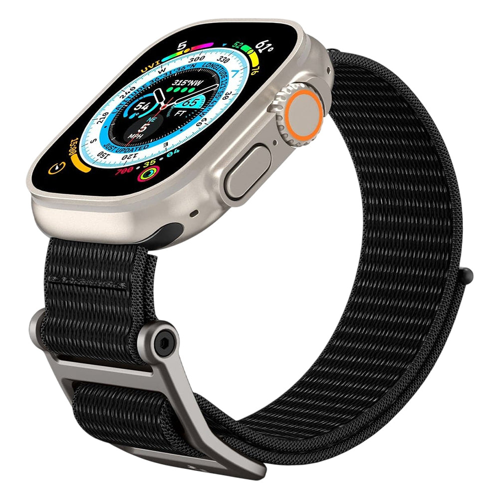 Λουράκι Spigen DuraPro Flex για Apple Watch 49mm / 46mm / 45mm / 44mm Series, Μαύρο AMP02465