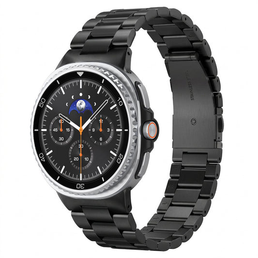 Λουράκι Spigen Modern Fit 316L για Samsung Galaxy Watch9 / Watch8 / Watch8 Classic Series, Μαύρο AMP11608