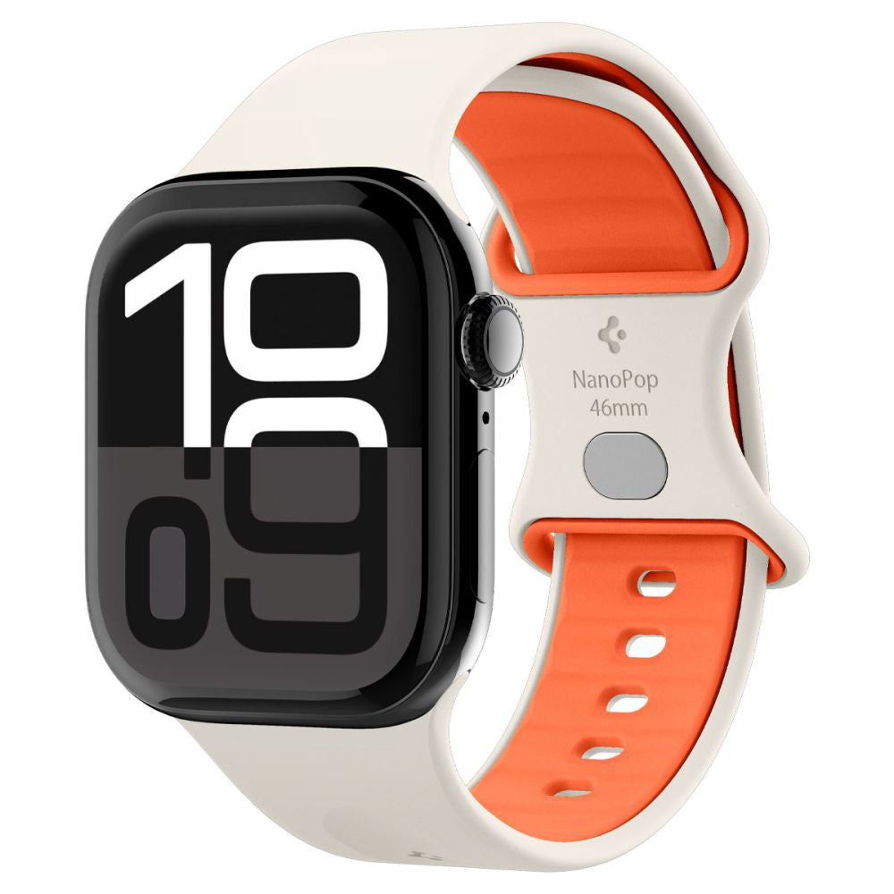 Λουράκι Spigen Nano Pop για Apple Watch 42mm / 41mm / 40mm / 38mm Series, Μπεζ