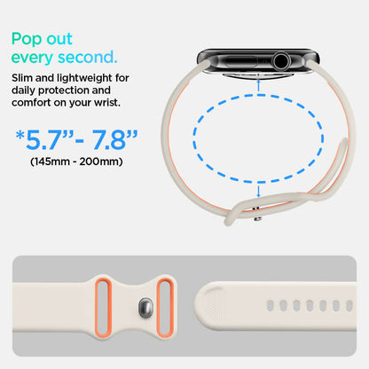 Λουράκι Spigen Nano Pop για Apple Watch 42mm / 41mm / 40mm / 38mm Series, Μπεζ