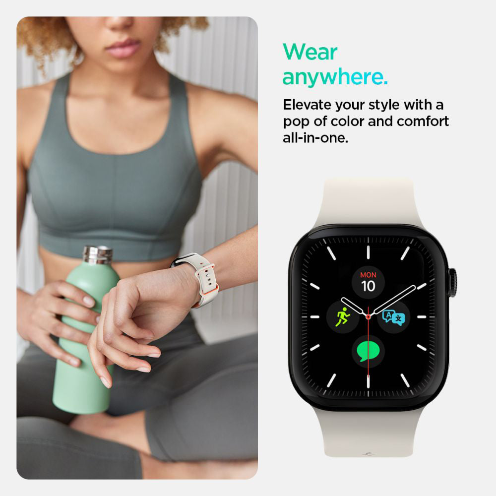 Λουράκι Spigen Nano Pop για Apple Watch 42mm / 41mm / 40mm / 38mm Series, Μπεζ