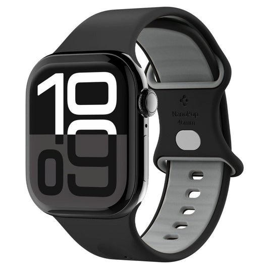 Λουράκι Spigen Nano Pop για Apple Watch 49mm / 46mm / 45mm / 44mm / 42mm Series, Μαύρο