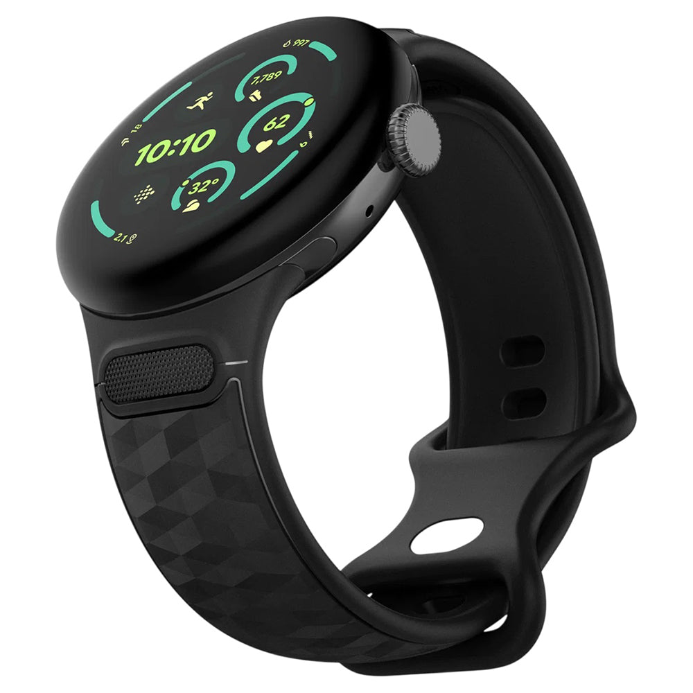 Λουράκι Spigen Parallax για Google Pixel Watch 45mm Series, Μαύρο Ματ AMP10192