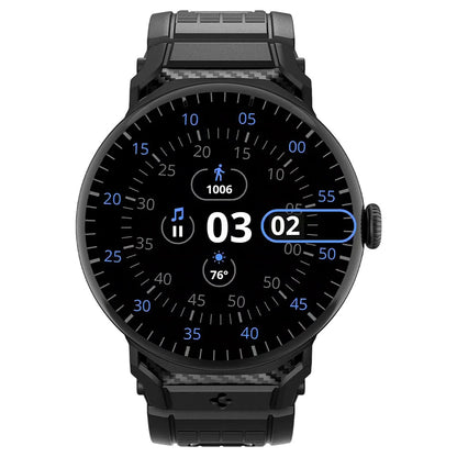 Λουράκι Spigen Rugged για Google Pixel Watch 41mm Series, Μαύρο AMP07556