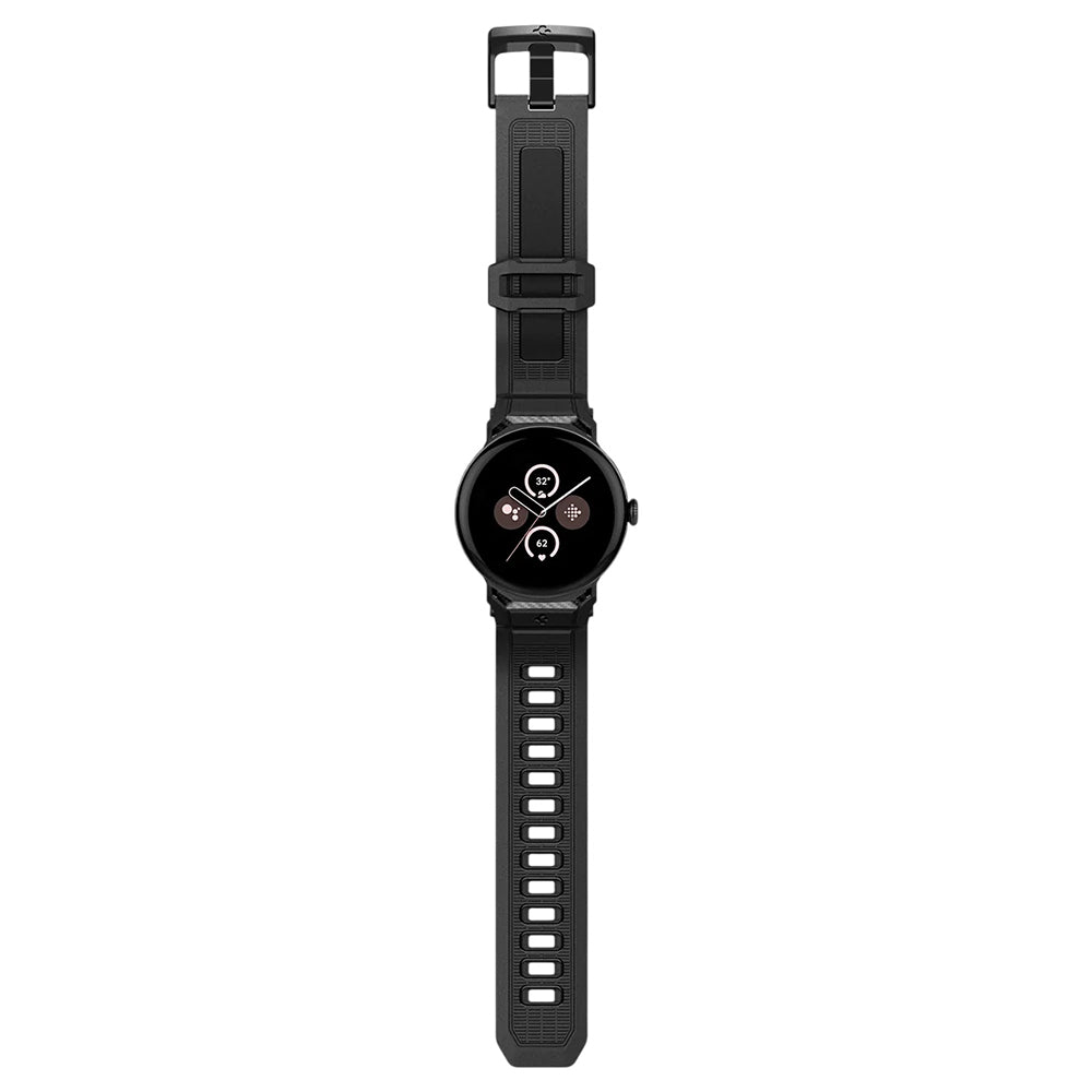 Λουράκι Spigen Rugged για Google Pixel Watch 41mm Series, Μαύρο AMP07556