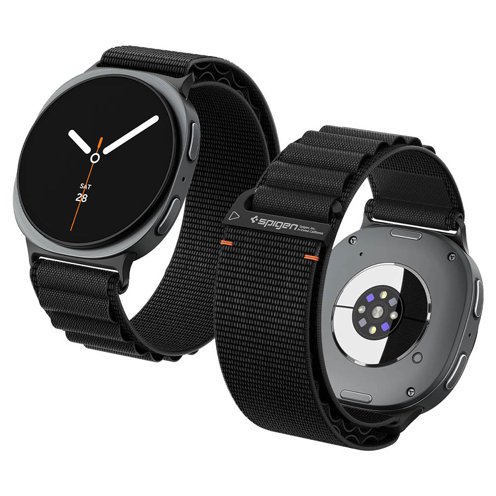 Λουράκι Spigen WBF1 για Samsung Galaxy Watch9 / Watch8 / Watch8 Classic Series, Μαύρο AMP11607