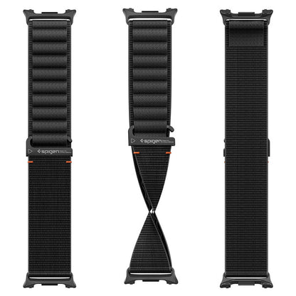 Λουράκι Spigen WBF1 για Samsung Galaxy Watch9 / Watch8 / Watch8 Classic Series, Μαύρο AMP11607