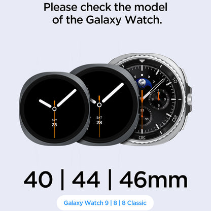 Λουράκι Spigen WBF1 για Samsung Galaxy Watch9 / Watch8 / Watch8 Classic Series, Μαύρο AMP11607