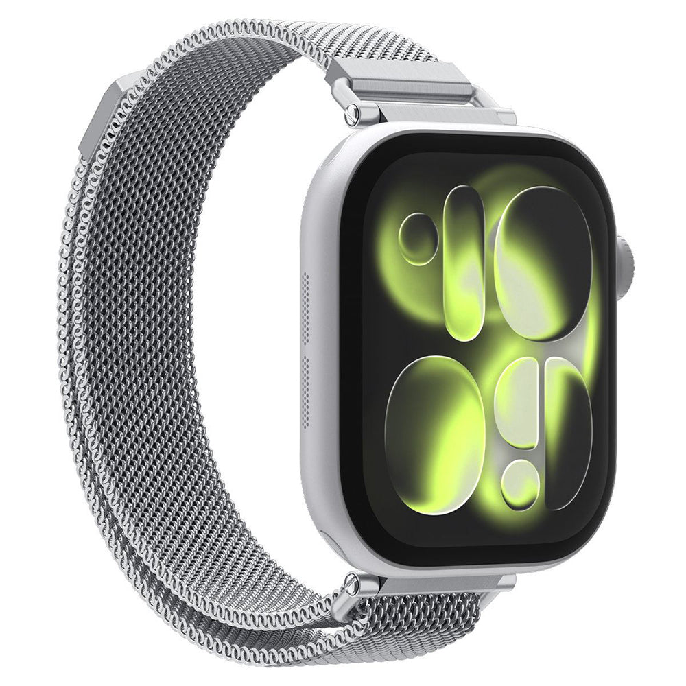 Λουράκι Spigen WBM4 για Apple Watch 42mm / 41mm / 40mm Series, Ασημί AMP10498