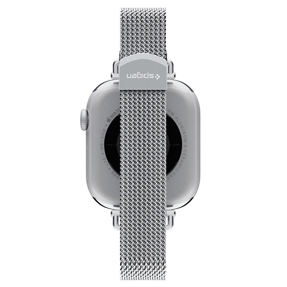 Λουράκι Spigen WBM4 για Apple Watch 42mm / 41mm / 40mm Series, Ασημί AMP10498