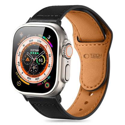 Λουράκι Tech-Protect NaturalFit για Apple Watch 41mm / 40mm / 38mm Series, Μαύρο 