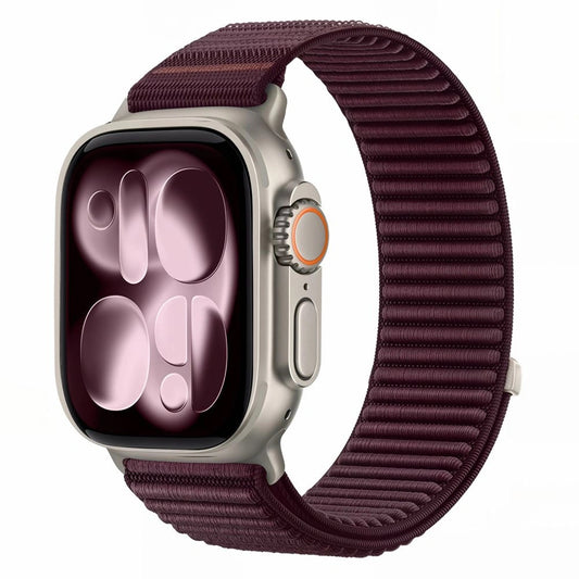 Λουράκι Tech-Protect NylonLoop για Apple Watch 49mm / 46mm / 45mm / 44mm Series, Μπορντό
