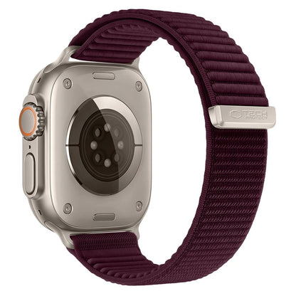 Λουράκι Tech-Protect NylonLoop για Apple Watch 49mm / 46mm / 45mm / 44mm Series, Μπορντό
