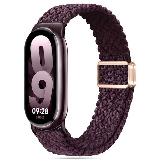 Λουράκι Tech-Protect NylonMag για Xiaomi Smart Band 8/9, μπορντό 