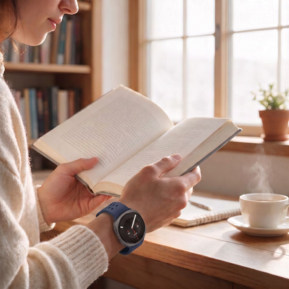 Λουράκι Tech-Protect Silicone Air για Samsung Galaxy Watch9 / Watch8 / Watch8 Classic Series, Μπλε Σκούρο