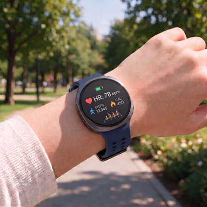 Λουράκι Tech-Protect Silicone Air για Samsung Galaxy Watch9 / Watch8 / Watch8 Classic Series, Μπλε Σκούρο