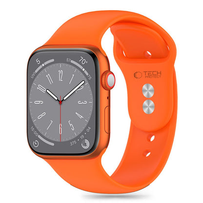 Λουράκι σιλικόνης Tech-Protect για Apple Watch 41mm / 40mm / 38mm Series, Πορτοκαλί 