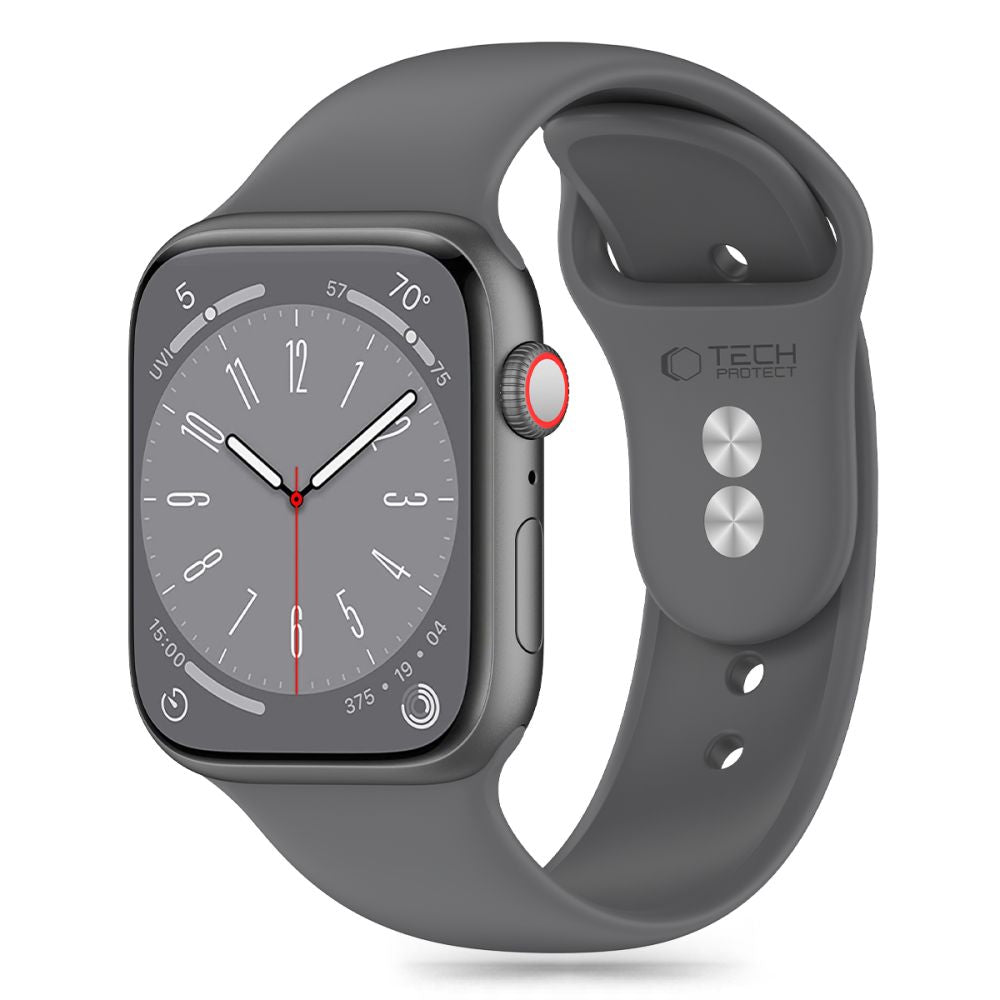 Λουράκι σιλικόνης Tech-Protect για Apple Watch 41mm / 40mm / 38mm Series, Γκρι 