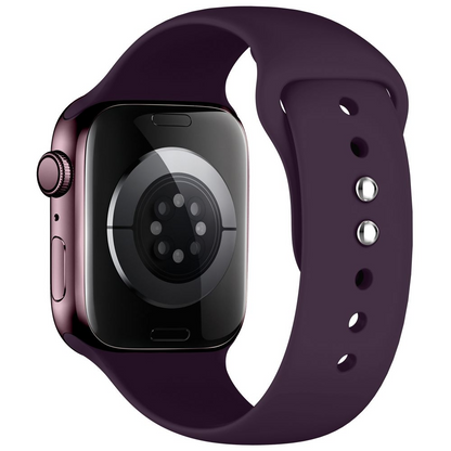 Tech-Protect Silicone Strap for Apple Watch 49mm / 46mm / 45mm / 44mm Series, Burgundy