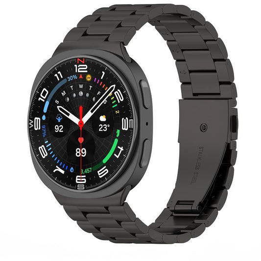 Λουράκι Tech-Protect Stainless για Samsung Galaxy Watch8 / Watch8 Classic Series, Μαύρο