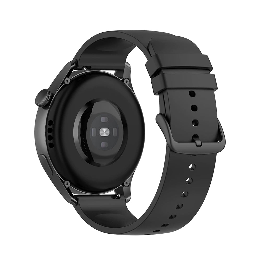 Λουράκι Techsuit W001 για Samsung Galaxy Watch / Huawei Watch Series, Μαύρο