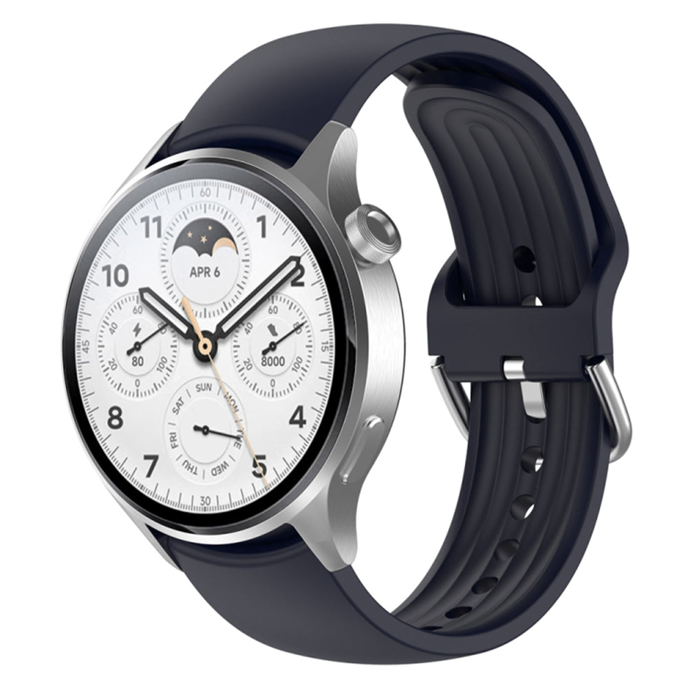 Λουράκι Techsuit W003 για Huawei Watch / Xiaomi Watch Series, 22mm, Μπλε Ναυτικό