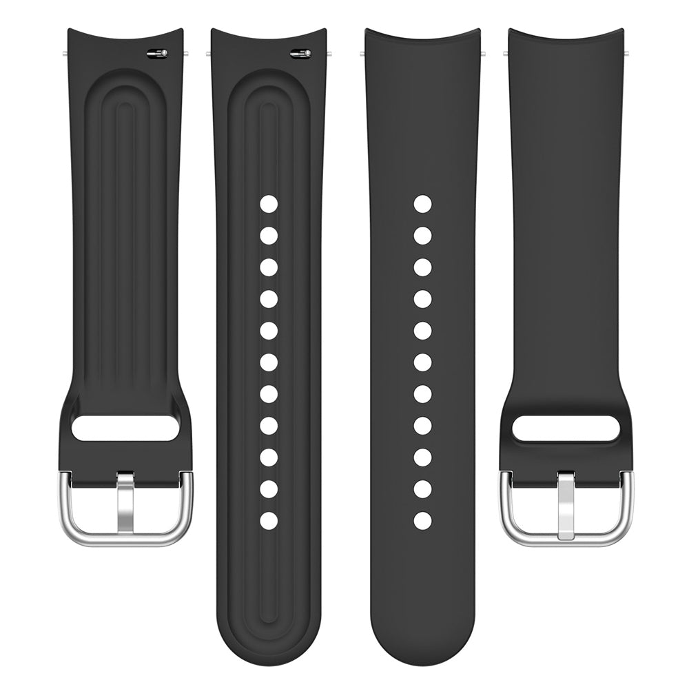 Λουράκι Techsuit W003 για Huawei Watch / Xiaomi Watch Series, 22mm, Μαύρο