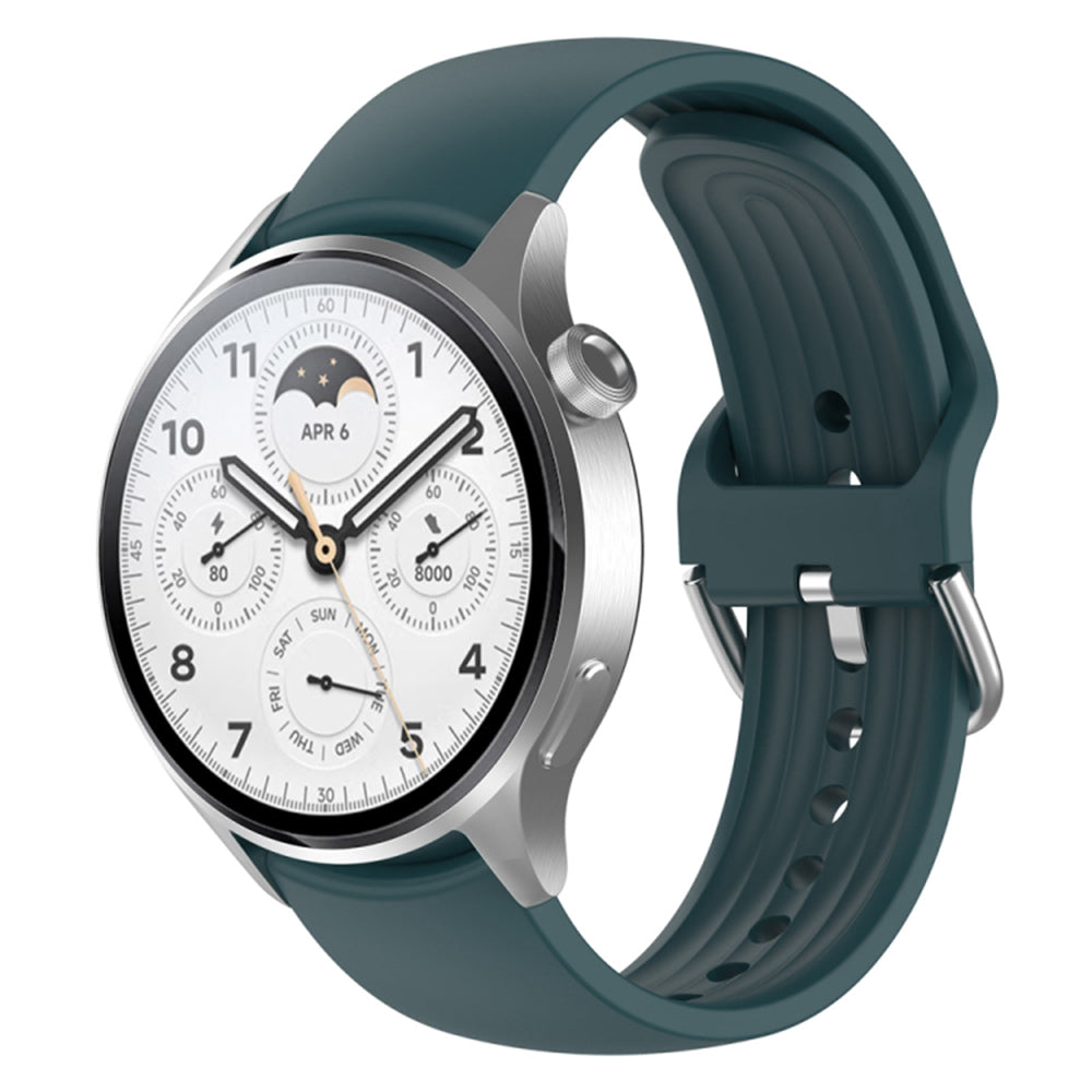 Λουράκι Techsuit W003 για Huawei Watch / Xiaomi Watch Series, 22mm, Πράσινο.