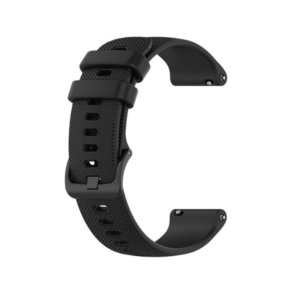 Techsuit W006 Strap for Samsung Galaxy Watch / Huawei Watch Series, 20mm, Black