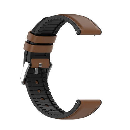 Techsuit W007 Strap for Samsung Galaxy Watch / Huawei Watch Series, 20mm, Brown