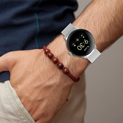 Λουράκι Techsuit W009 για Google Pixel Watch 4 45mm, Ασημί