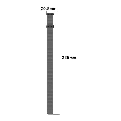 Λουράκι Techsuit W009 για Huawei Band 11 / 11 Pro, Μαύρο