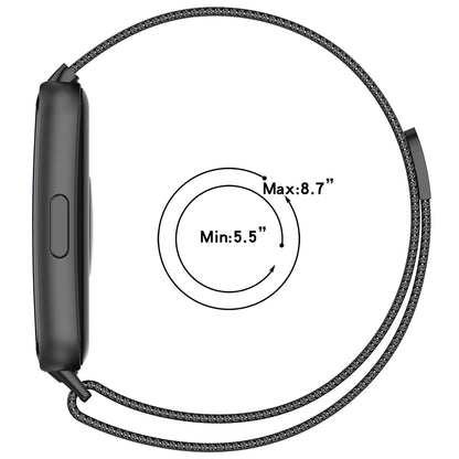 Λουράκι Techsuit W009 για Huawei Band 11 / 11 Pro, Μαύρο