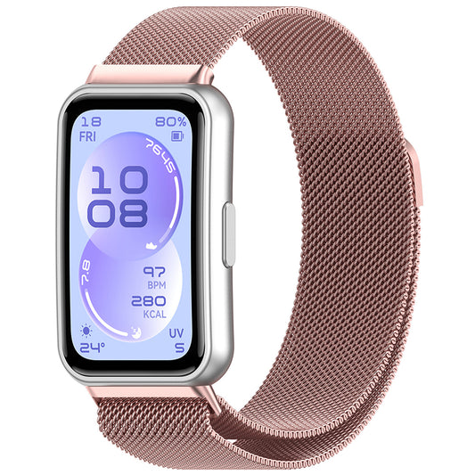 Λουράκι Techsuit W009 για Huawei Band 11 / 11 Pro, Ροζ