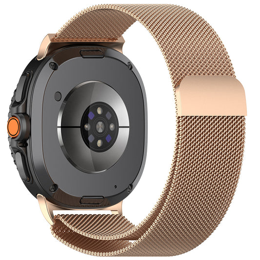 Techsuit W009 Strap for Samsung Galaxy Watch 8 Classic / Watch8 44mm / Watch 8 40mm, Rose Gold