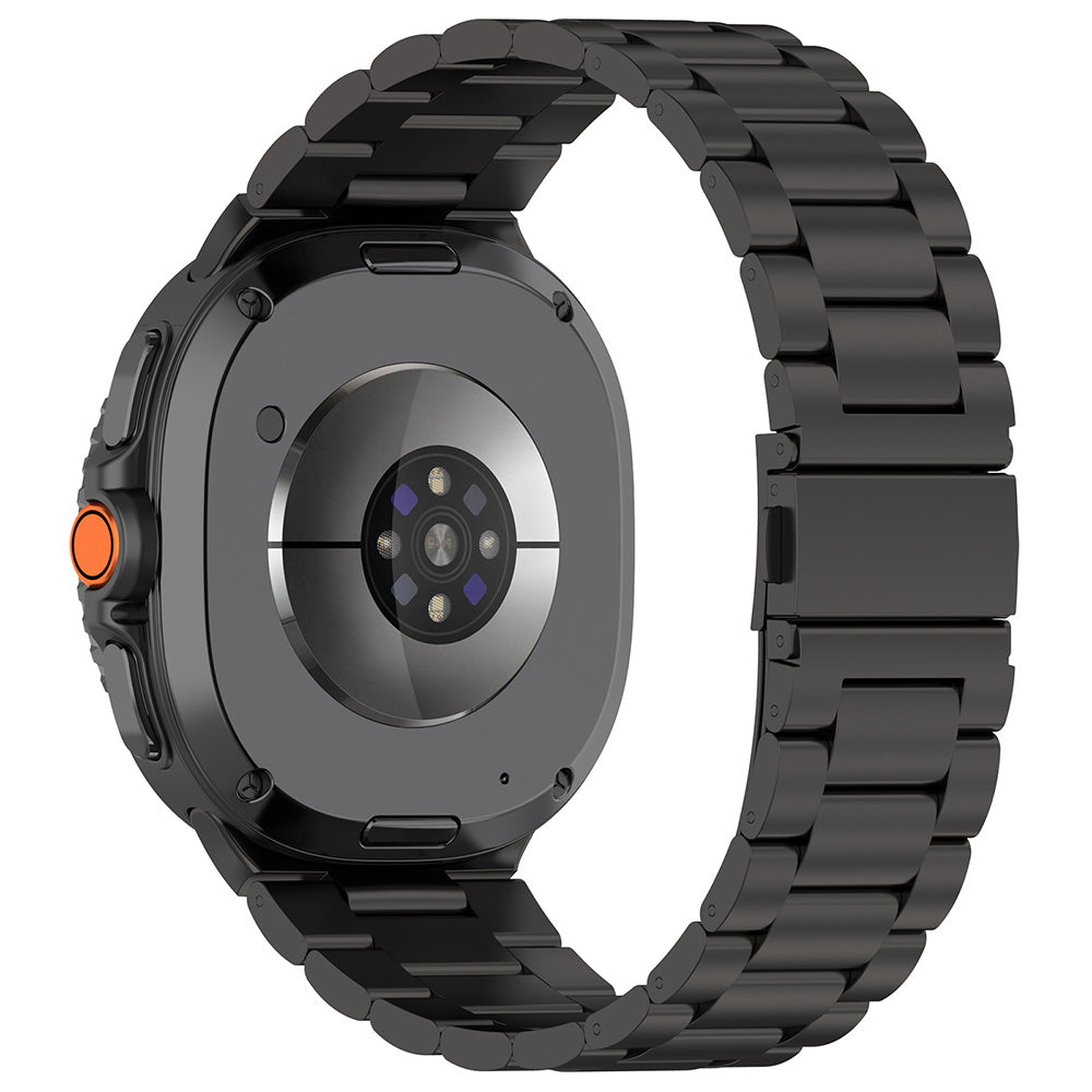 Λουράκι Techsuit W010 για Samsung Galaxy Watch 8 Classic / Watch8 44mm / Watch 8 40mm, Μαύρο