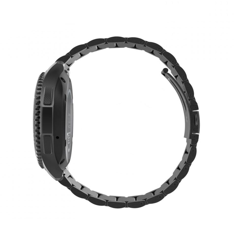 Λουράκι Techsuit W010 για Samsung Galaxy Watch / Huawei Watch Series, 20mm, Μαύρο