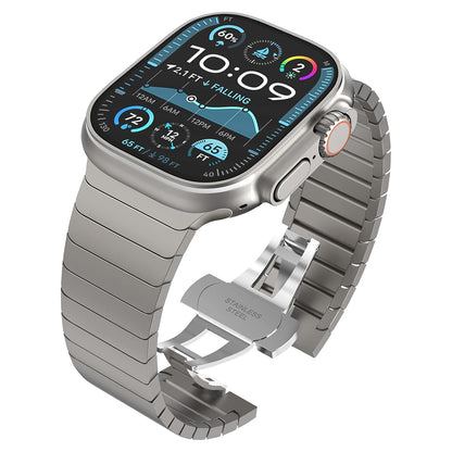 Λουράκι Techsuit W012 για Apple Watch 42mm / 41mm / 40mm / 38mm Series, Ασημί