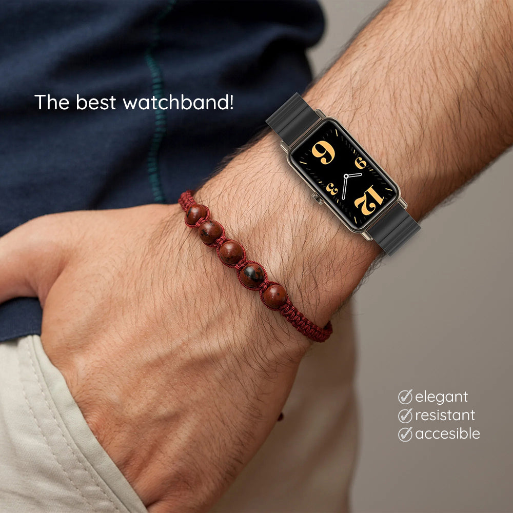 Λουράκι Techsuit W012 για Apple Watch 49mm / 46mm / 45mm / 44mm / 42mm Series, Ασημί