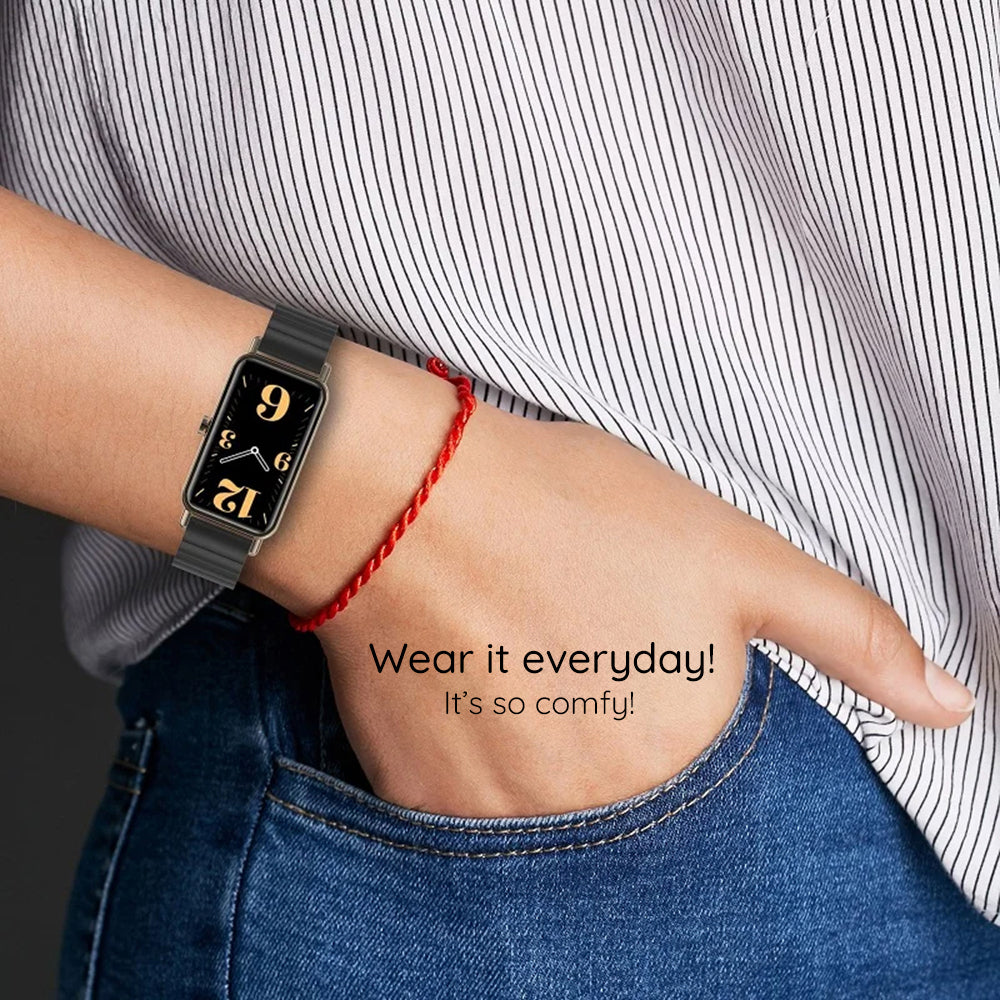 Λουράκι Techsuit W012 για Apple Watch 49mm / 46mm / 45mm / 44mm / 42mm Series, Μαύρο