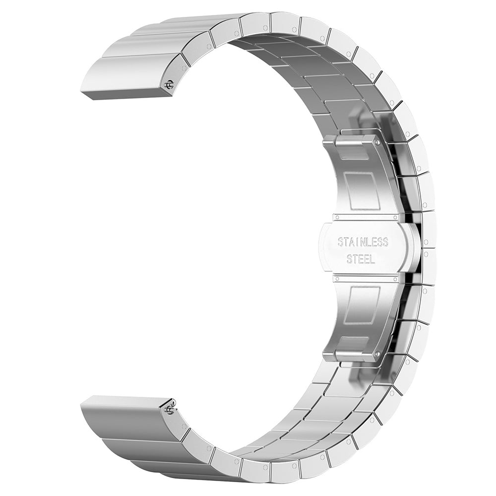 Λουράκι Techsuit W012 για Huawei Watch / Xiaomi Watch Series, 22mm, Ασημί