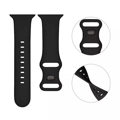 Λουράκι Techsuit W031 για Apple Watch 49mm / 46mm / 45mm / 44mm / 42mm Series, Μαύρο