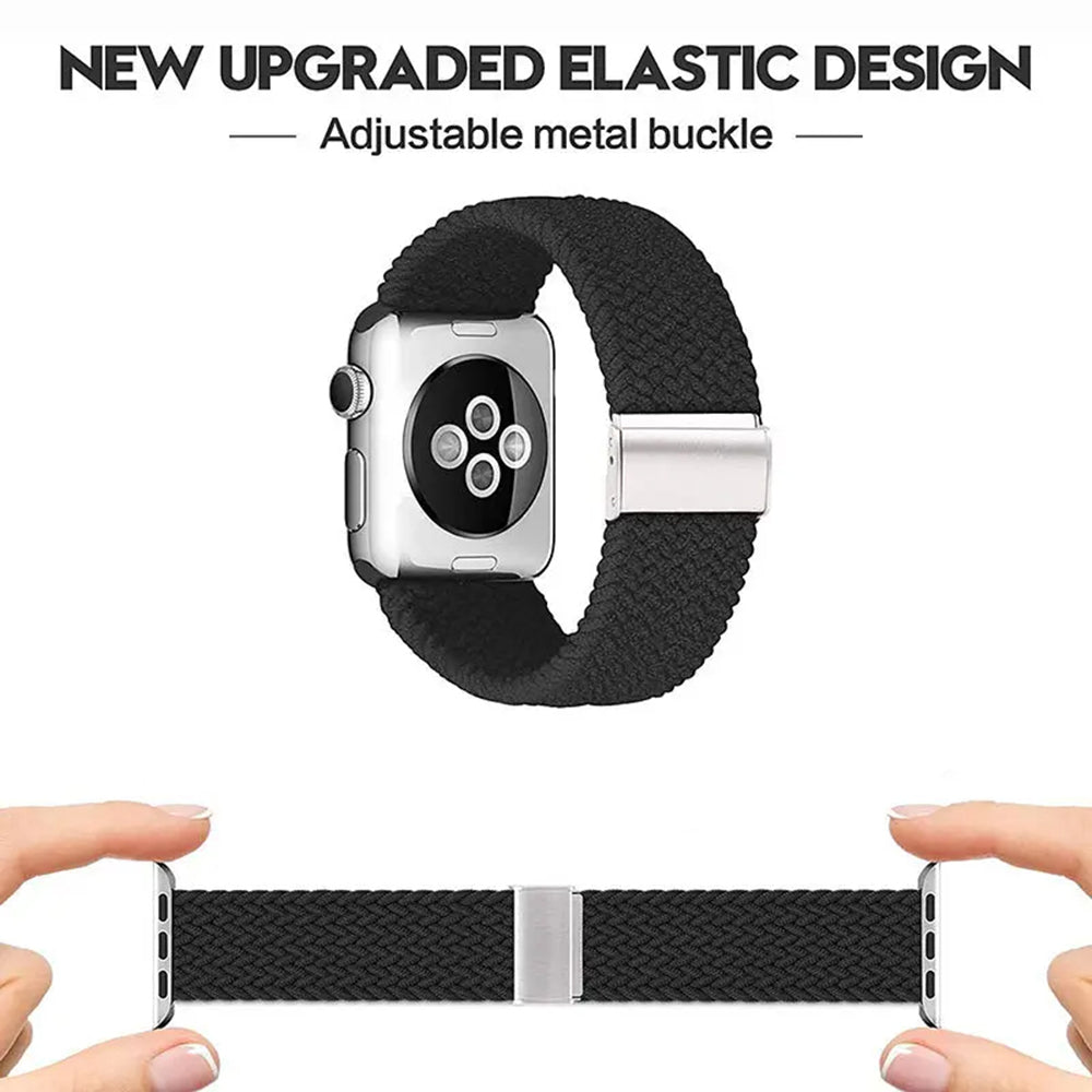 Λουράκι Techsuit W032 για Apple Watch 42mm / 41mm / 40mm / 38mm Series, Μαύρο